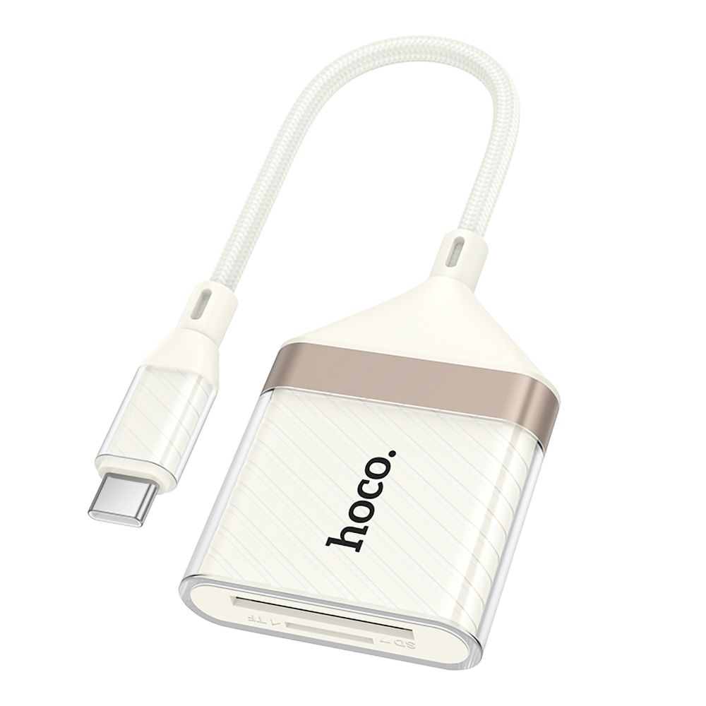 Купить ПЕРЕХОДНИК HOCO UA40A 2-IN-1 CARD READER TYPE-C