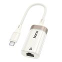 Купить ПЕРЕХОДНИК HOCO UA41B TYPE-C TO ETHERNET ADAPTER (100 MBPS)