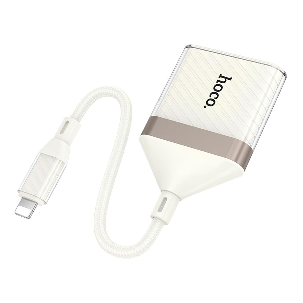 Купить ПЕРЕХОДНИК HOCO UA40 2-IN-1 CARD READER LIGHTNING_3
