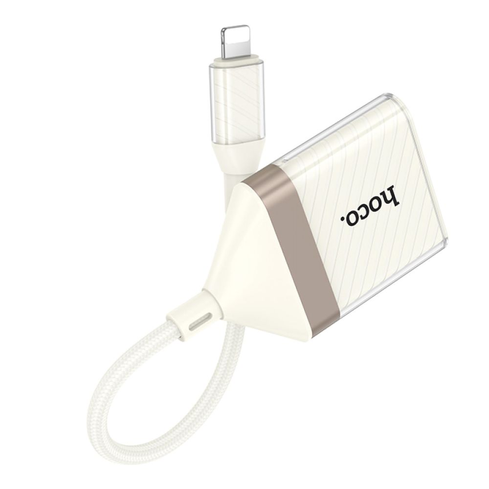 Купить ПЕРЕХОДНИК HOCO UA40 2-IN-1 CARD READER LIGHTNING_4