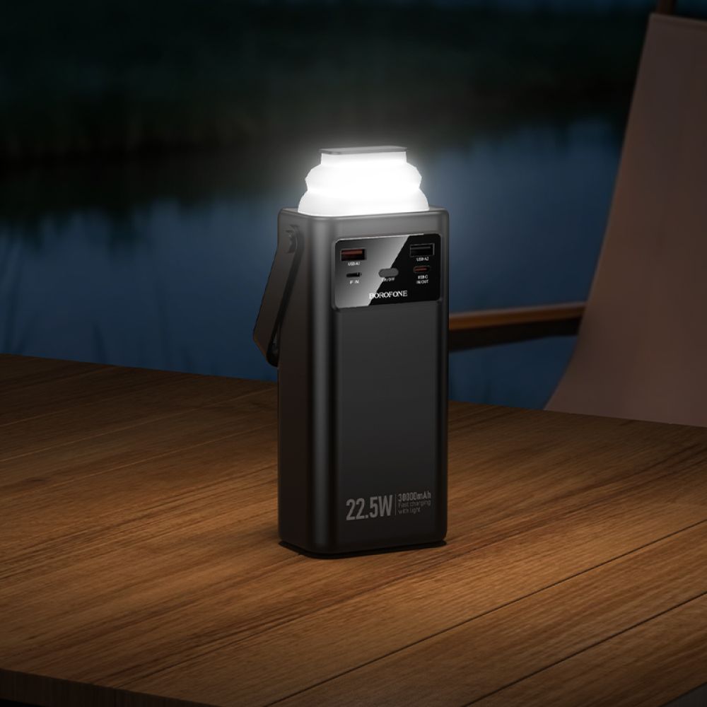Купить POWER BANK BOROFONE BJ65 HIGH 22.5W+PD20W+FOUR-CABLES 30000MAH_8