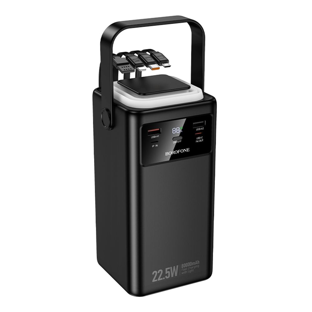 Купить POWER BANK BOROFONE BJ65B HIGH 22.5W+PD20W+FOUR-CABLES 80000MAH_2