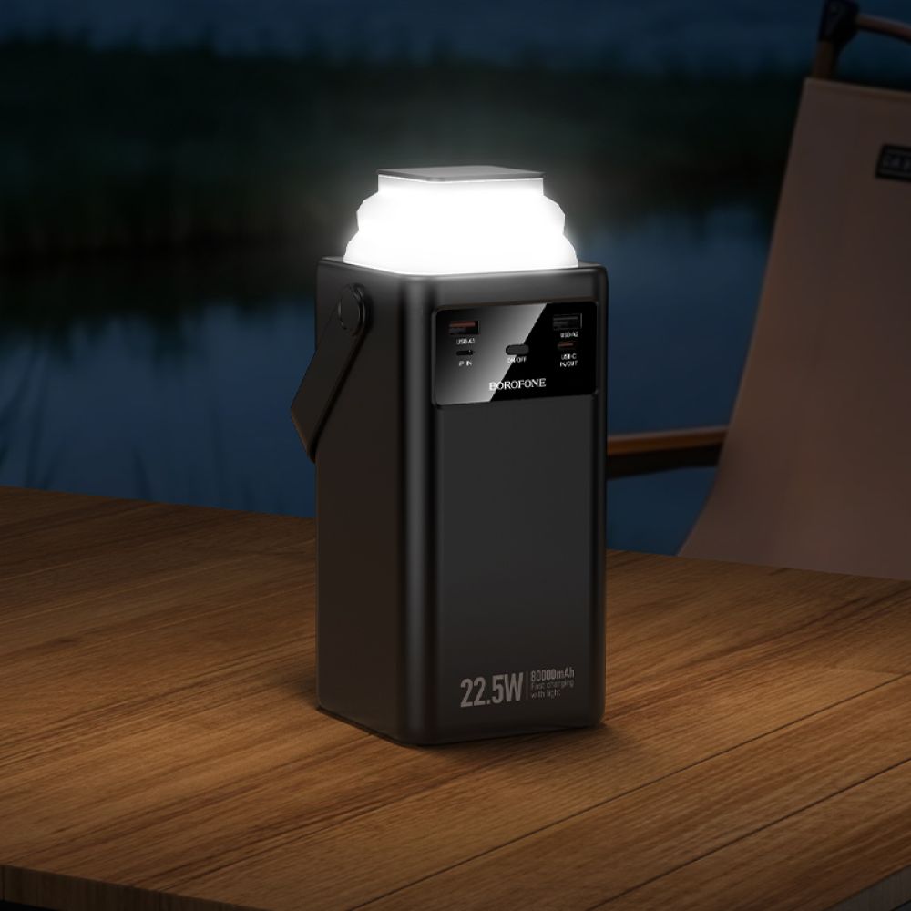 Купить POWER BANK BOROFONE BJ65B HIGH 22.5W+PD20W+FOUR-CABLES 80000MAH_6
