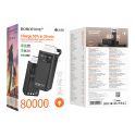 Купить POWER BANK BOROFONE BJ65B HIGH 22.5W+PD20W+FOUR-CABLES 80000MAH_1