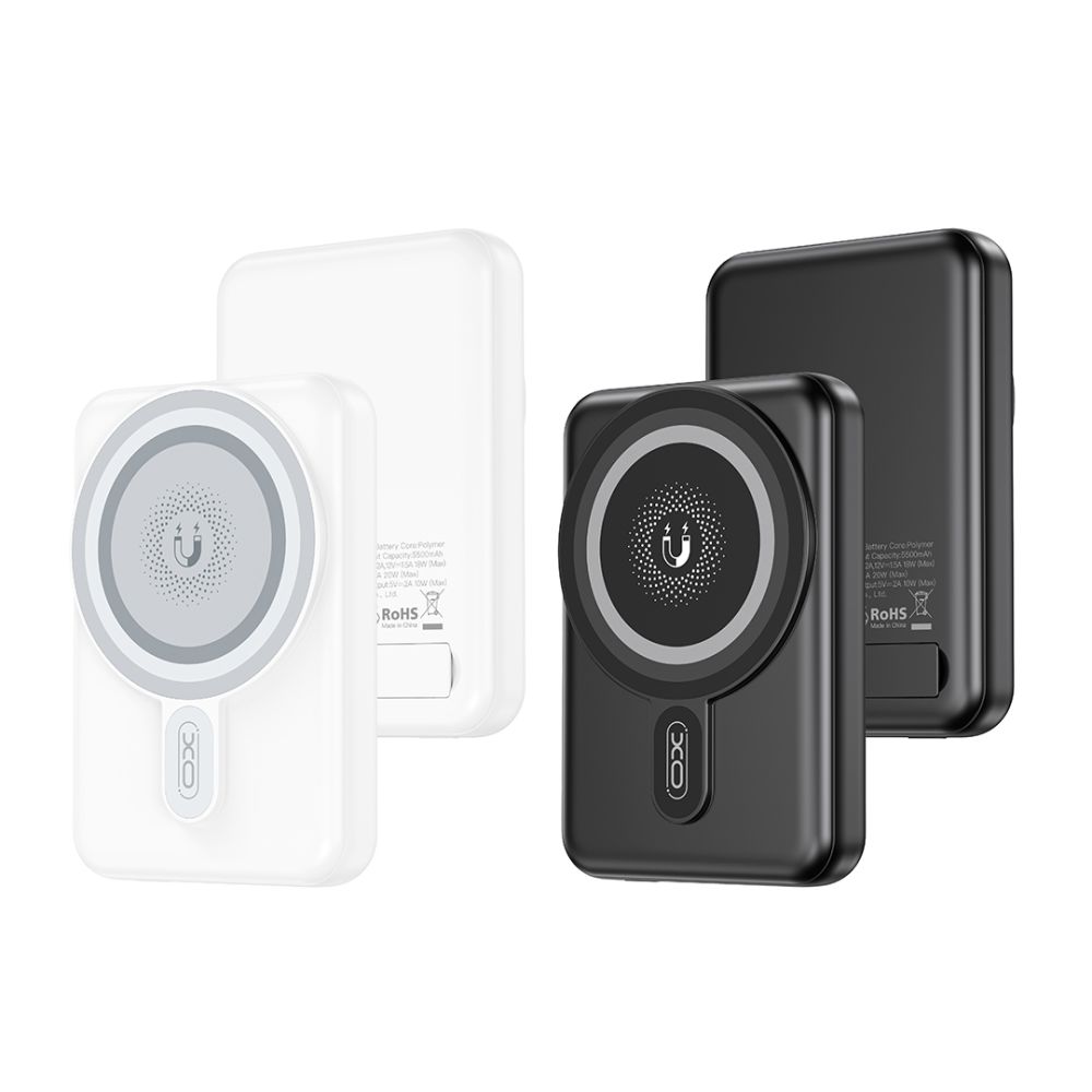 Купить POWER BANK XO PR264 MAGNETIC 15W WIRELESS CHARGING+PD20W WITH A HOLDER 10000MAH МЯТАЯ УПАКОВКА