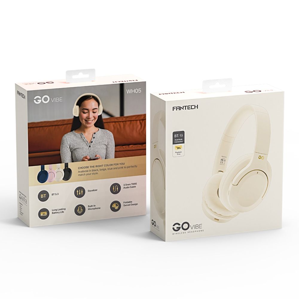 Купить БЛЮТУЗ СТЕРЕО ГАРНИТУРА FANTECH GO VIBE WH05_1