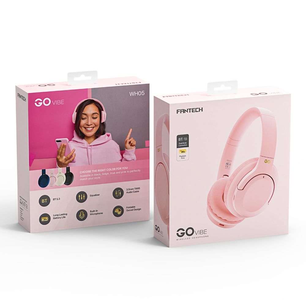 Купить БЛЮТУЗ СТЕРЕО ГАРНИТУРА FANTECH GO VIBE WH05_3