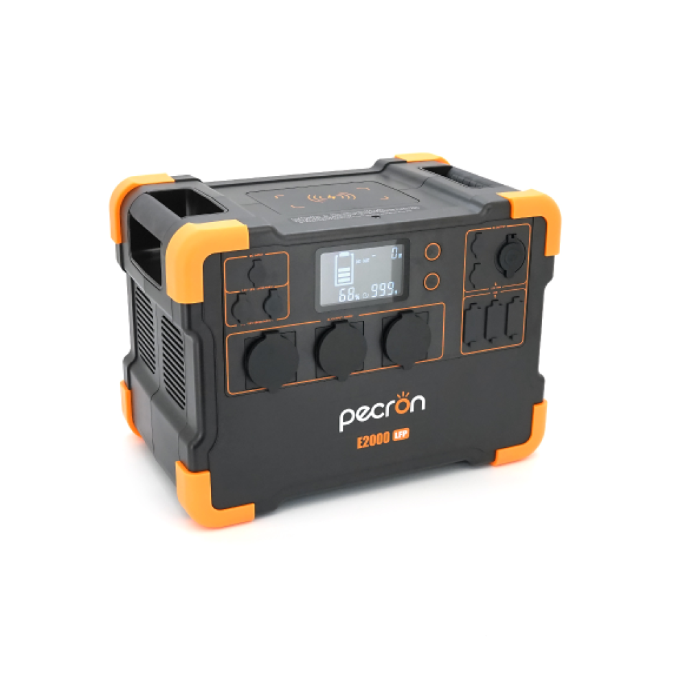 Купить POWER STATION PECRON E2000LFP,2000W,1920WH,3ХAC220,USB-C(100W),4×USB-A, FAST CHARGE,LIFEPO4_2