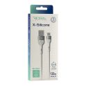 Купить USB RIDEA RC-XS51 X-SILICONE MICROUSB 3A 1.2M_1