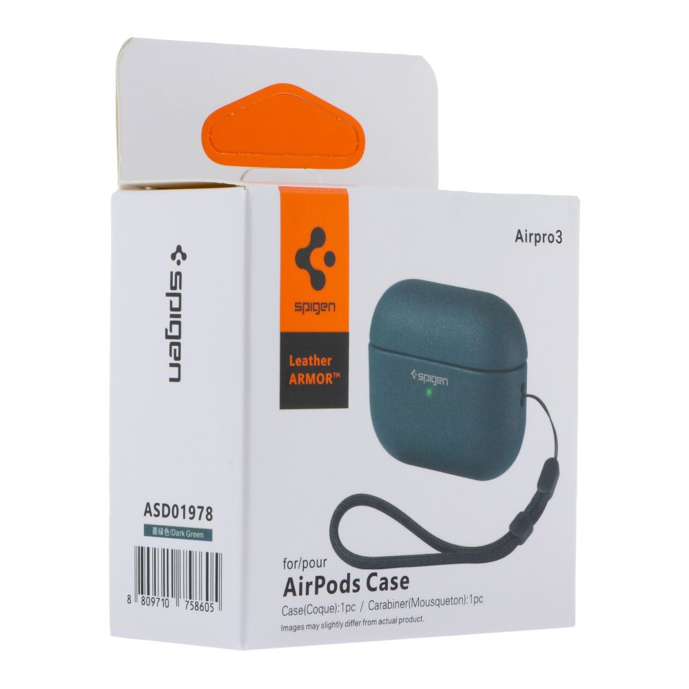 Купить ФУТЛЯР TPU SPIGEN LEATHER ARMOR ДЛЯ AIRPODS PRO 3_3