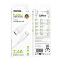 Купить USB BOROFONE BX121 MICRO 2.4A_1