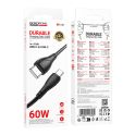 Купить USB BOROFONE BX121 TYPE-C TO TYPE-C 60W_2