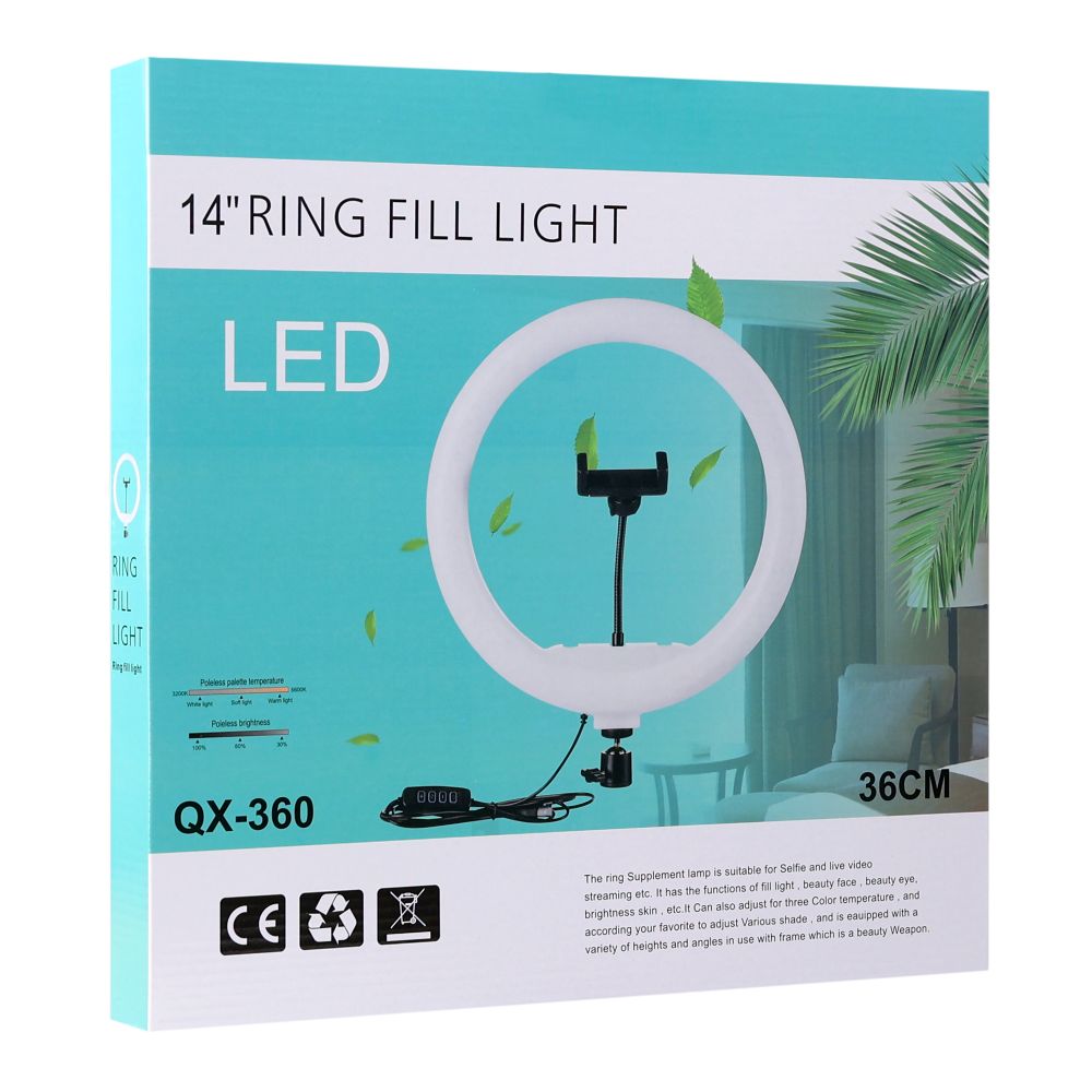 Купить ЛАМПА FILL LIGHT 36CM 14" (QX-360)_1