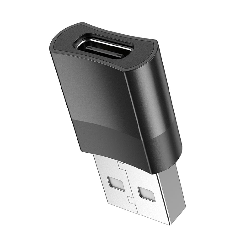 Купить ПЕРЕХОДНИК HOCO UA17 USB MALE TO TYPE-C FEMALE USB2.0 ADAPTER_3