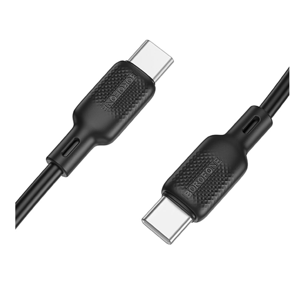 Купить USB BOROFONE BX113 SILICONE TYPE-C TO TYPE-C 60W 3M_4