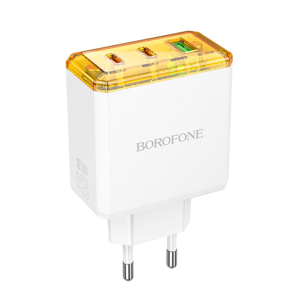 Купить СЕТЕВОЕ ЗАРЯДНОЕ УСТРОЙСТВО BOROFONE BAS34A 2TYPE-C/1USB PD/QC 65W_4