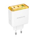 Купить СЕТЕВОЕ ЗАРЯДНОЕ УСТРОЙСТВО BOROFONE BAS34A 2TYPE-C/1USB PD/QC 65W_4