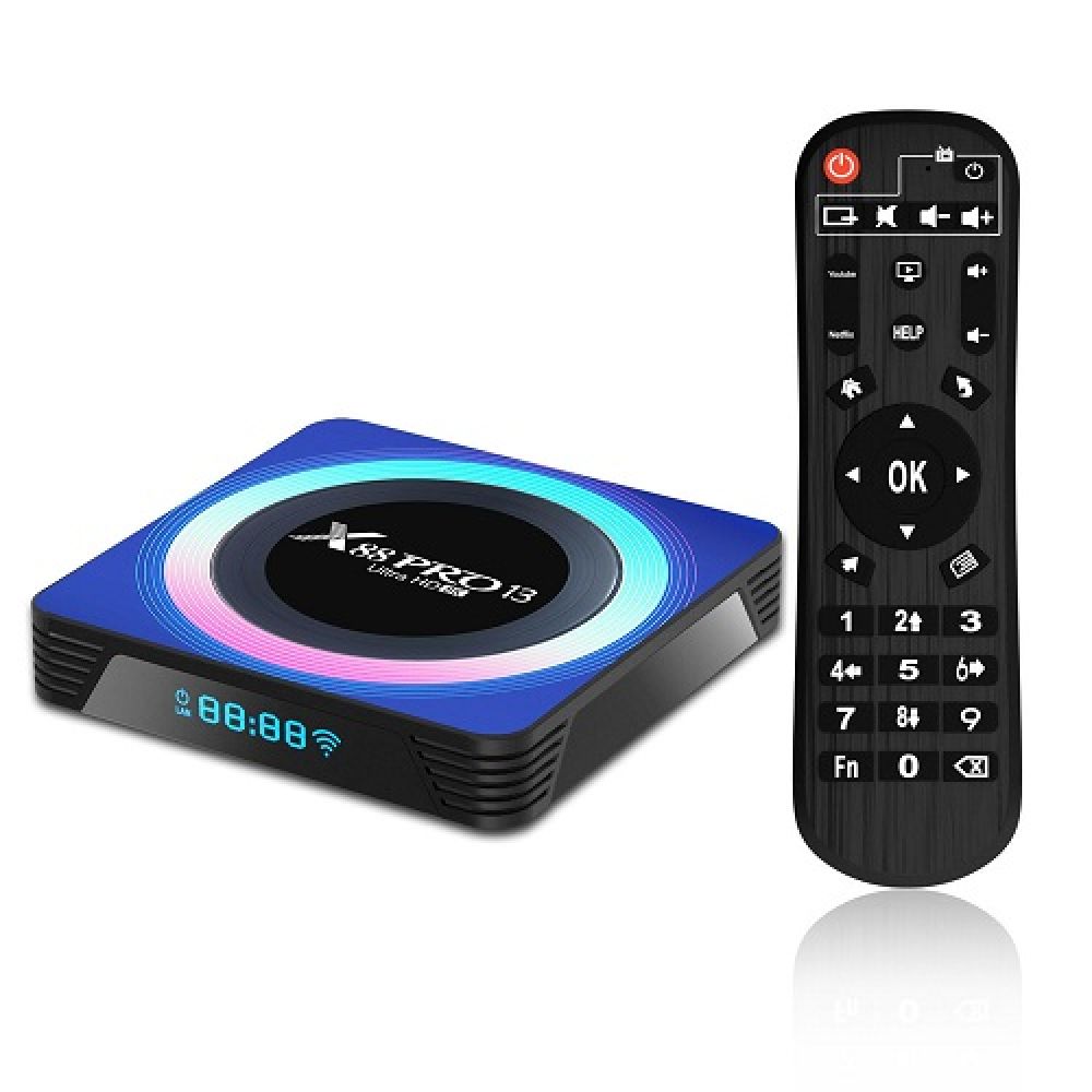 Купить ТВ ПРИСТАВКА X88 PRO RK3528 4/32 13 8K МЯТАЯ УПАКОВКА_3