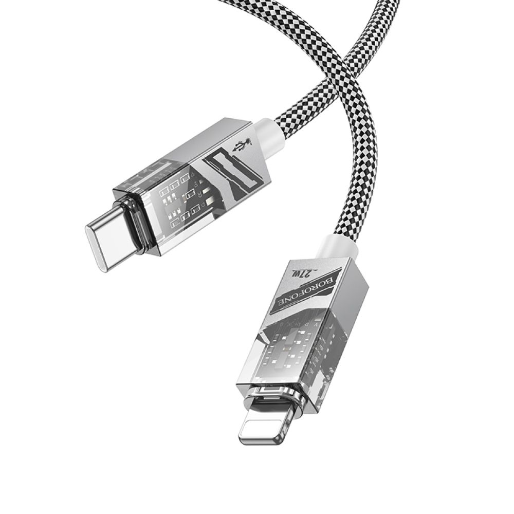 Купить USB BOROFONE BU42 OCTAVIA PD27W TYPE-C TO LIGHTNING 1.2M_4