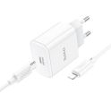 Купить СЕТЕВОЕ ЗАРЯДНОЕ УСТРОЙСТВО HOCO C76A PRO 1USB-C PD/QC 30W+TYPE-C TO LIGHTNING_2