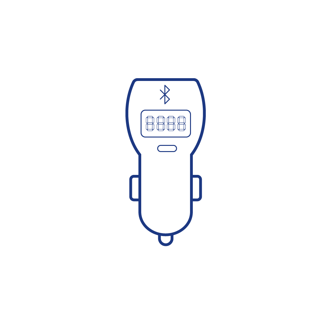 Купить МОДУЛЯТОР BOROFONE BC48 BROAD QC3.0 CAR BT FM TRANSMITTER МЯТАЯ УПАКОВКА