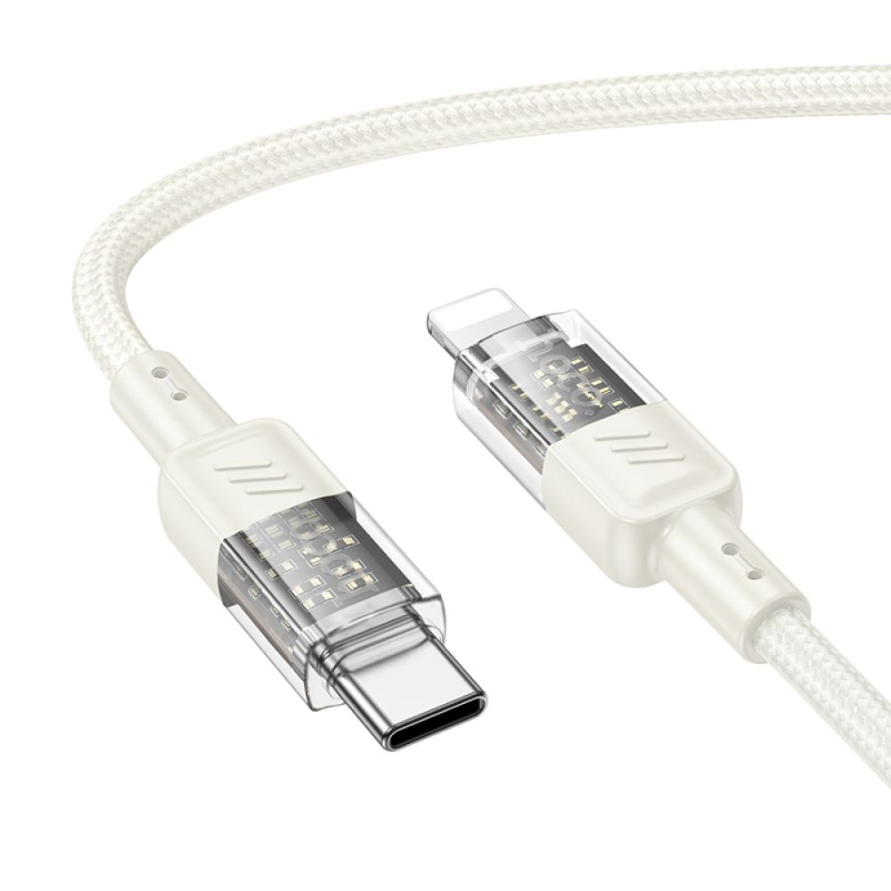 Купить USB HOCO U129 PD27W TYPE-C TO LIGHTNING 1.2M_4